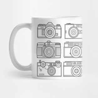 Line Art Classic Camera Mug